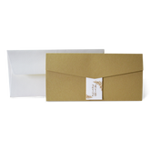 Partecipazione Matrimonio rettangolare stile Pampas Natural Chic  - Codice F1751